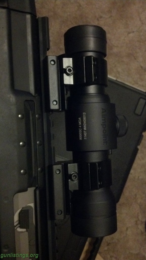 Accessories Aimpoint 9000sc With Utc Rings