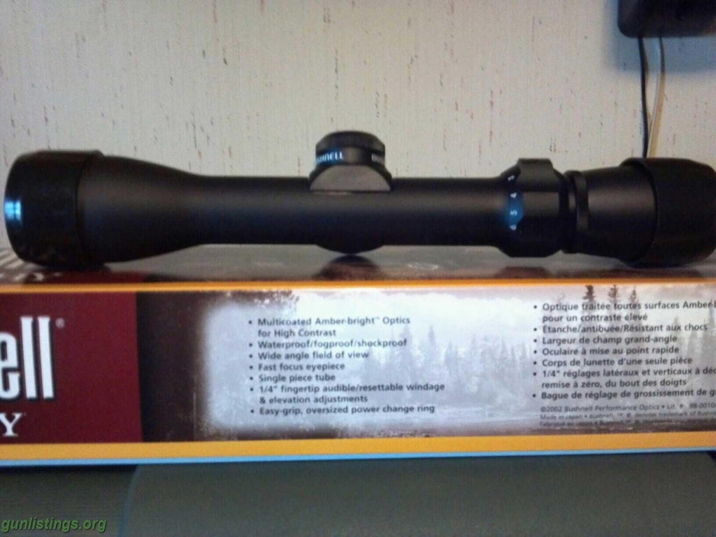 Accessories Bushnell Trophy Pistol Scope