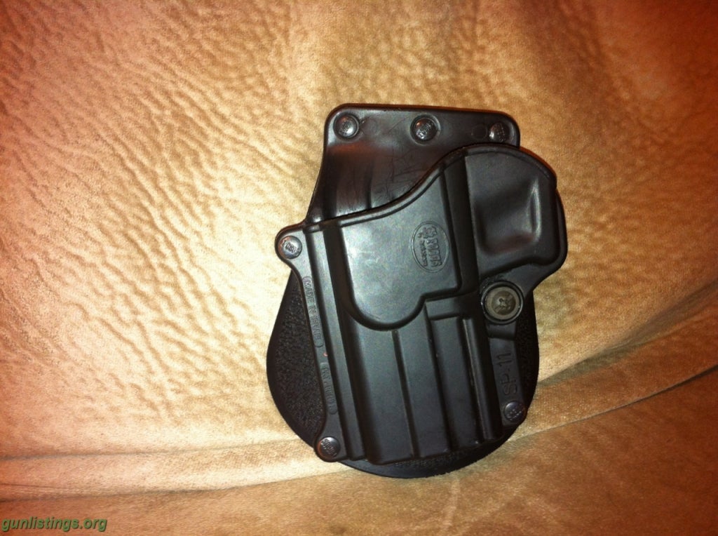 Accessories Fobus Paddle Holster Left Handed SP-11 Fits Several Wea