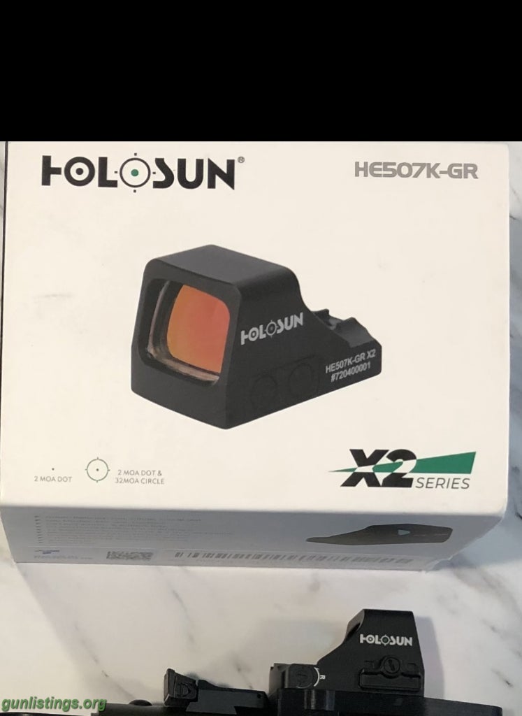 Accessories Holosun 509T Red And 507K Green Dot