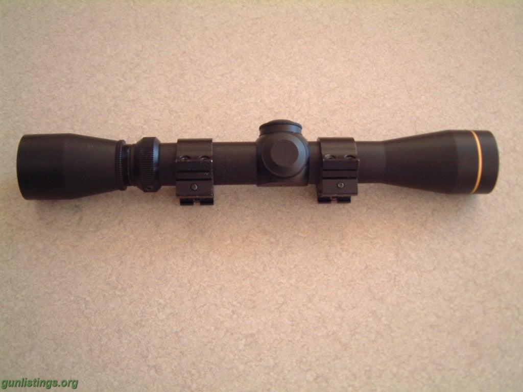 Accessories Leupold Gold Ring 2x7 VXII Shotgun Muzzleloader Scope