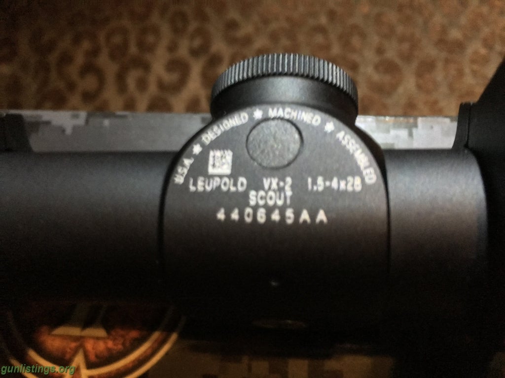 Accessories Leupold VX-2 Scout Scope 1.5-4x28