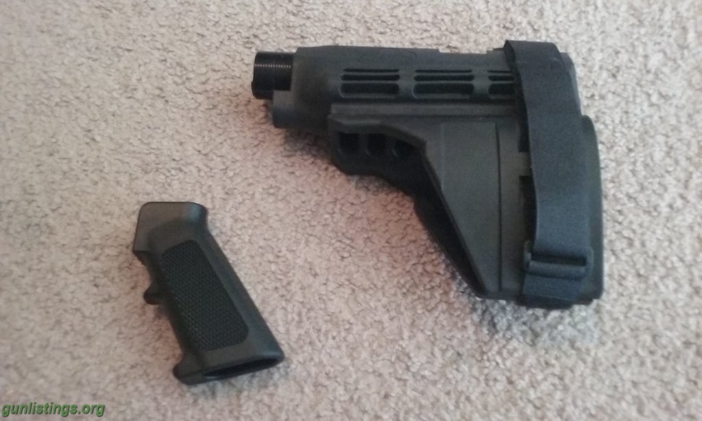 Accessories Sig Sauer SB15 AR Pistol Brace, Buffer Tube, & Grip