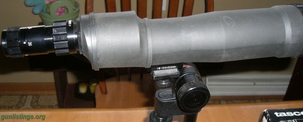 Accessories Tasco 18x-36x50mm Zoom Spotting Scope