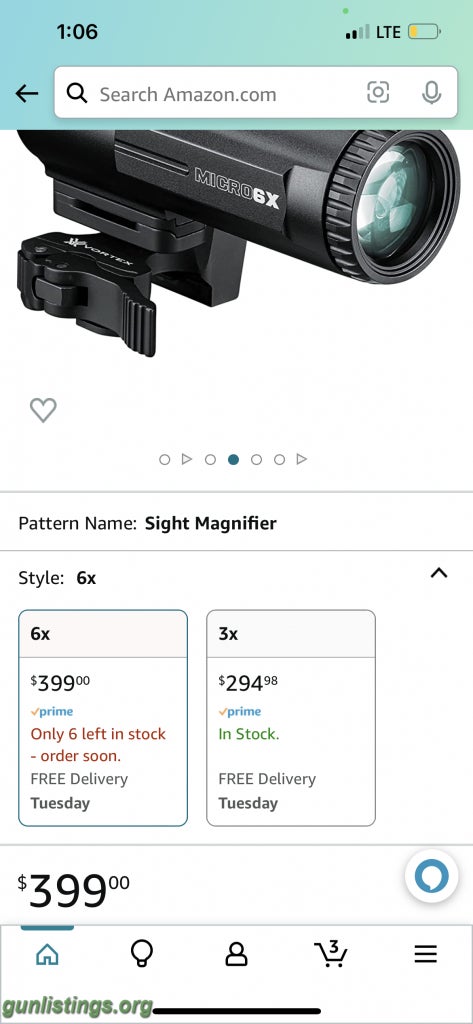 Accessories Vortex Red Dot 6X Magnification