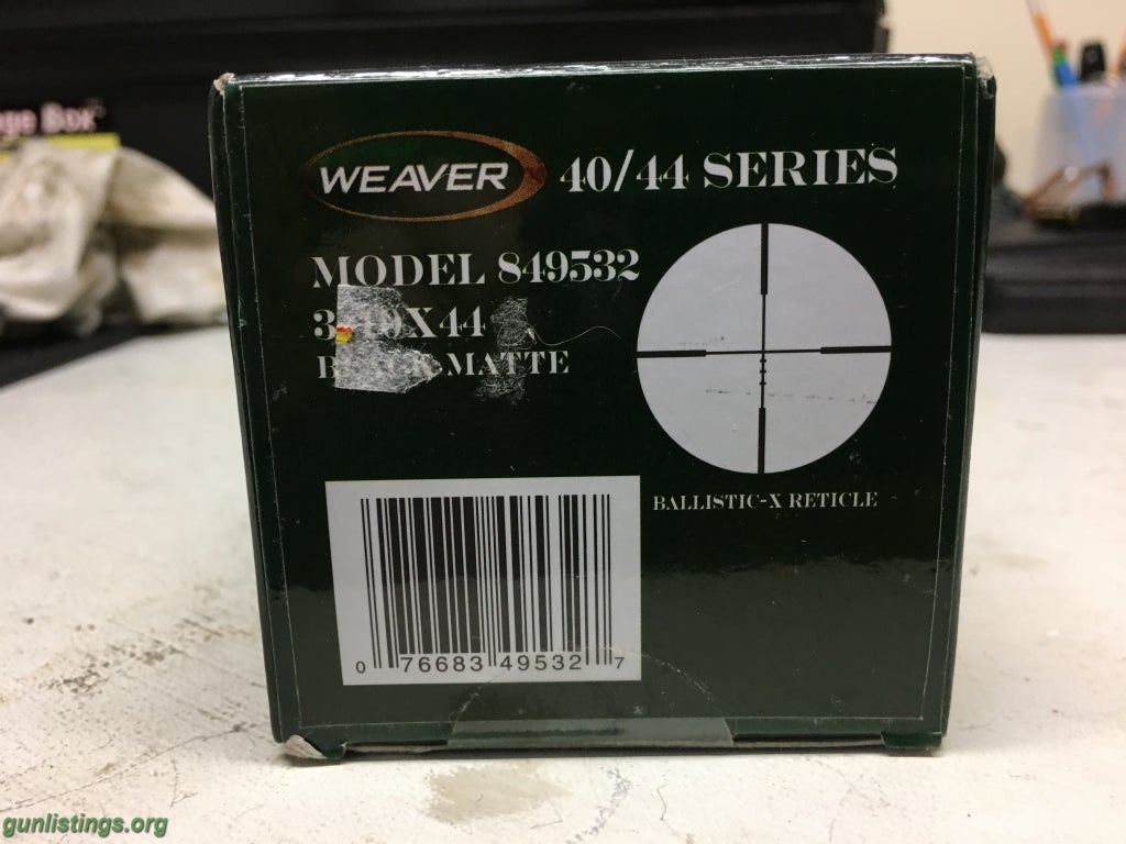 Accessories Weaver 3-10x44 Scope