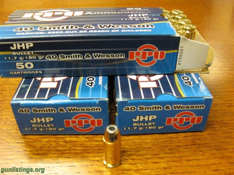 Ammo .40 S&W Hollow Points