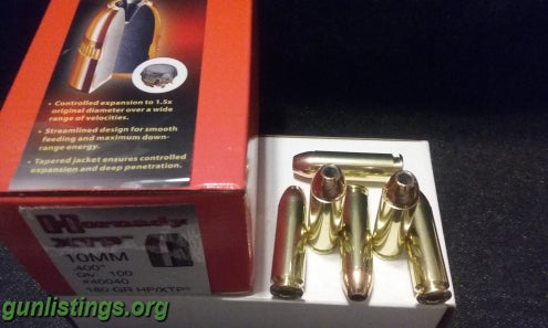 Ammo 10mm MAGNUM Ammo. (10mm AMP)