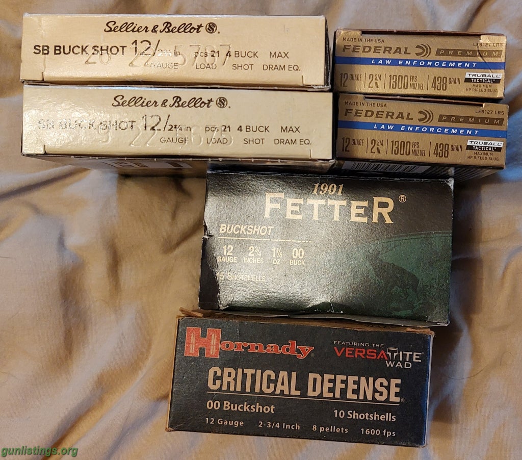 Ammo 12 GAUGE DEFENSE AMMO