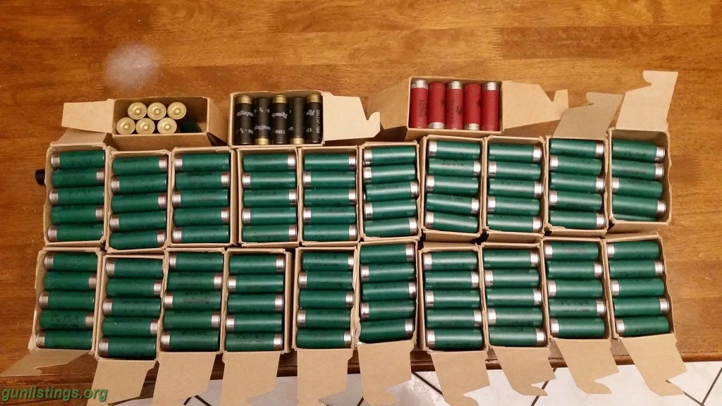 Ammo 12g 550 Rounds Birdshot/Target Loads