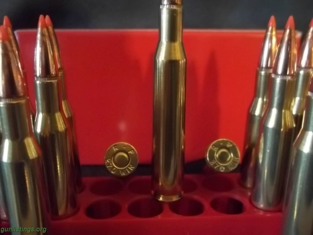 Ammo 270 Winchester Ammo.