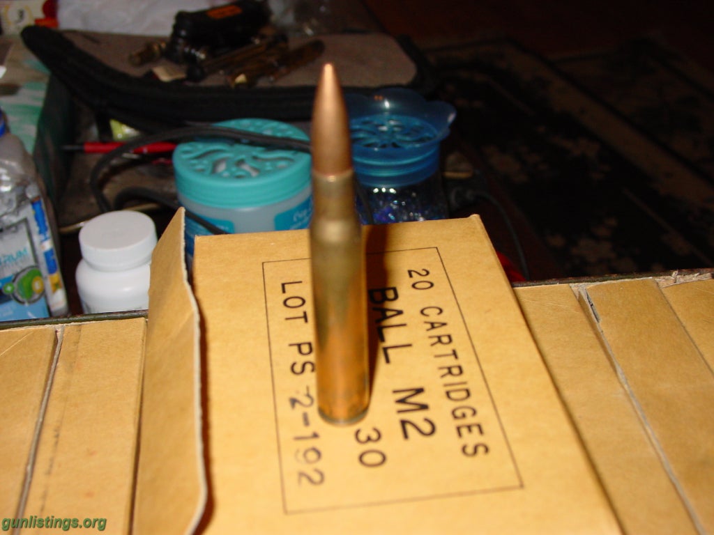 Ammo 30 Cal M2 Ball Ammo