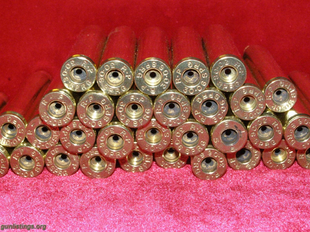 Ammo 30 Gibbs Brass