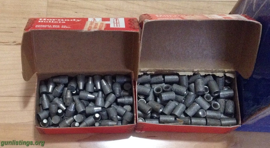 Ammo 32 Caliber Cast Lead Reloading Bullets.