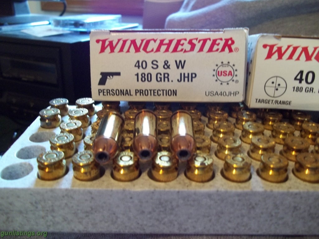 Ammo 40 Cal.