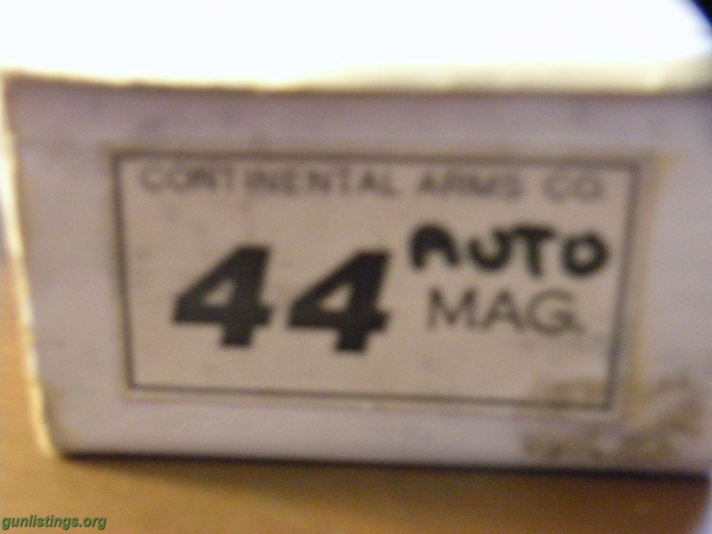 Ammo 44 Auto Mag Ammo