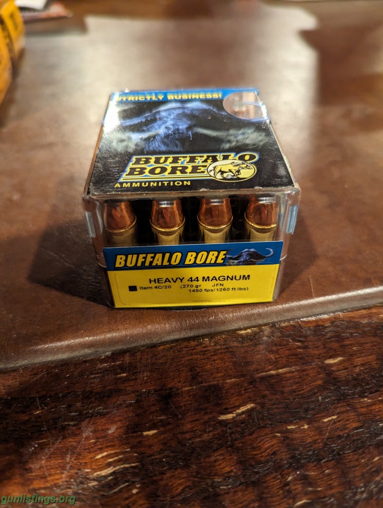 Ammo 44 Mag Buffalo Bore