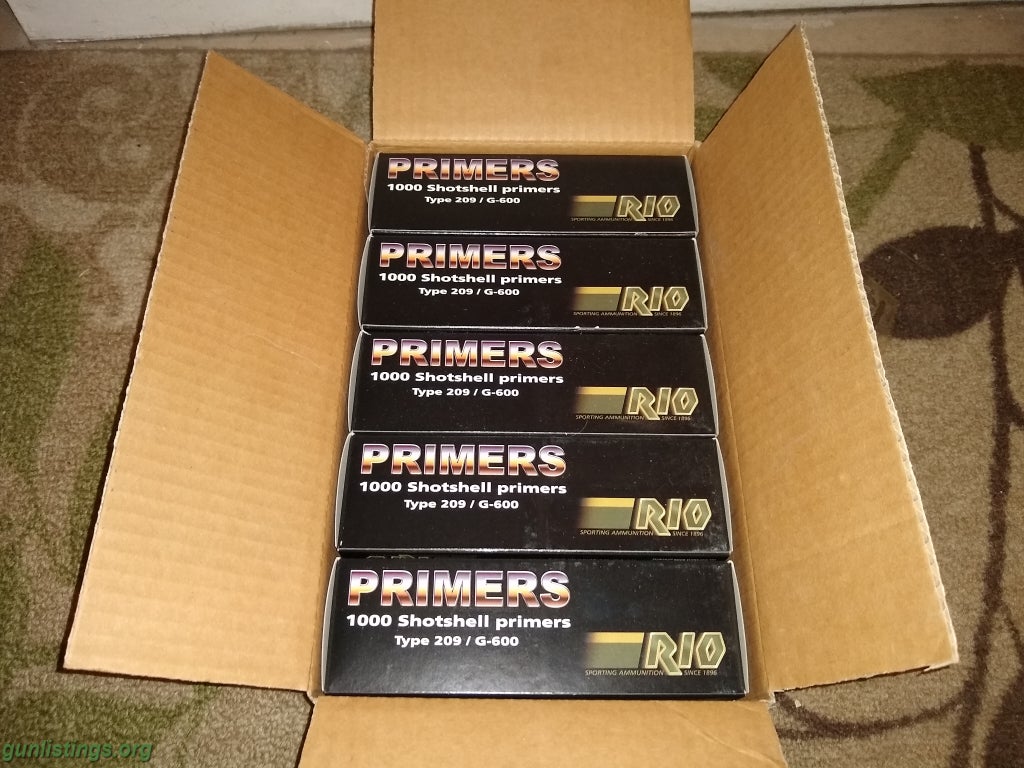 Ammo 5000 RIO 209 Shotshell Primers