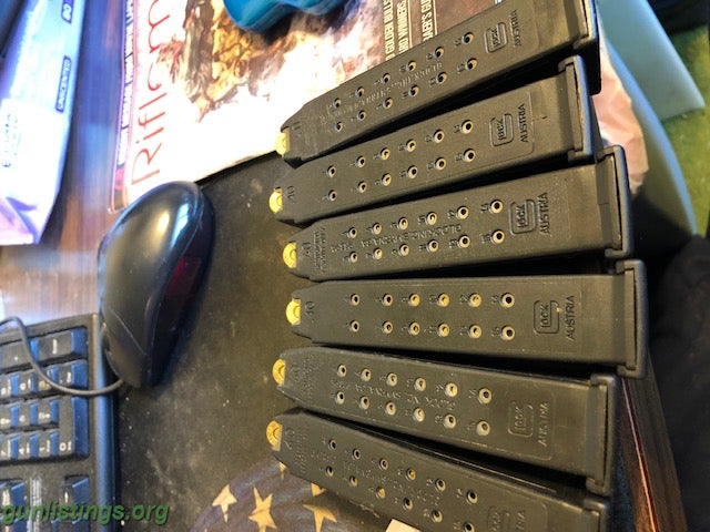 Ammo 6-Glock 40 Caliber Magazines