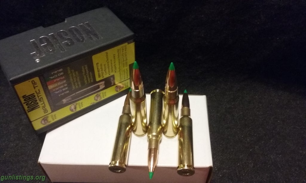 Ammo 7.5X55 Schmidt Rubin Ammo. (7.5X55 Swiss)