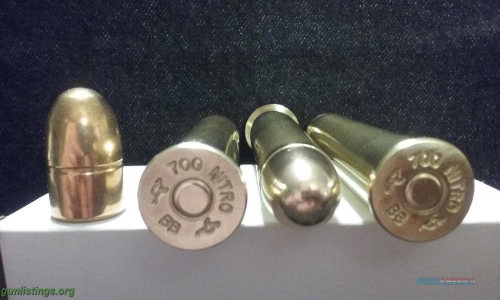 Ammo 700 Nitro Express Ammo. (700 N.E.)