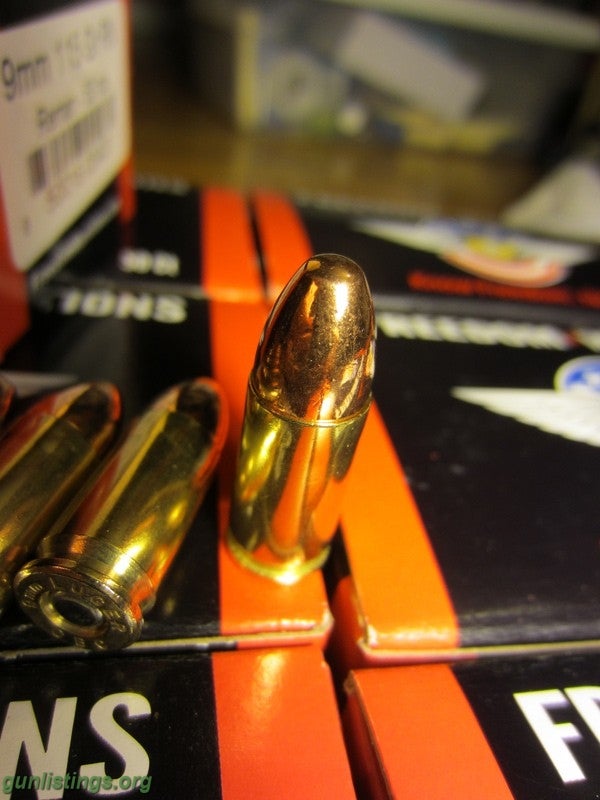 Ammo 9mm - Up To 1000 Rounds (Willing To Split)