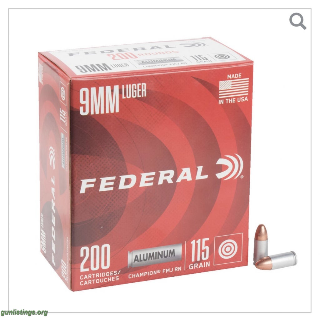 Ammo 9mm Bulk Pack