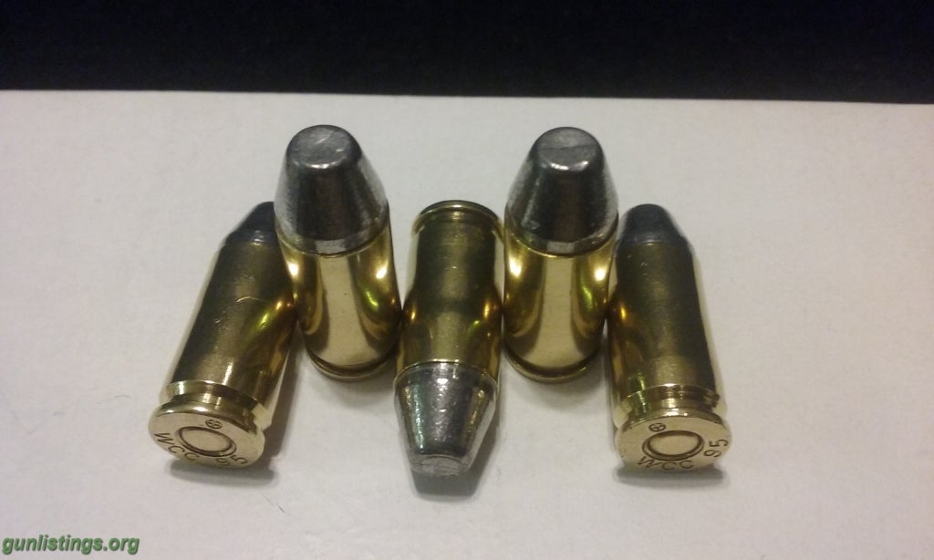 Ammo 9mm Luger SUB-SONIC Ammo. (9X19 Parabellum / Glisenti)