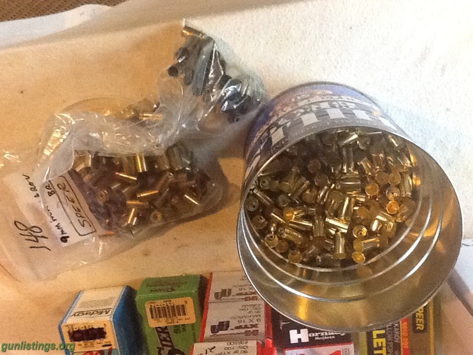 Ammo 9mm Makarov Reloading Supplies