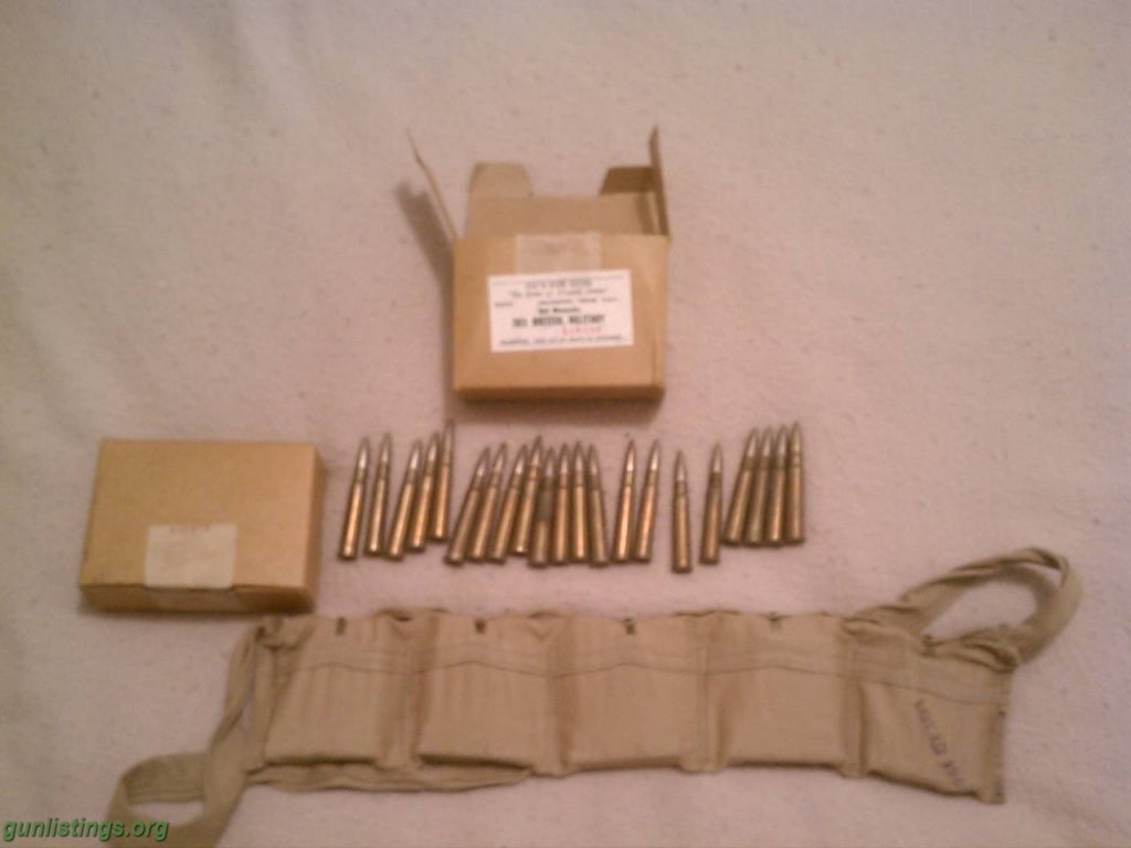 Ammo Ammo 30 Carbine, 8mm Mauser, 303 British