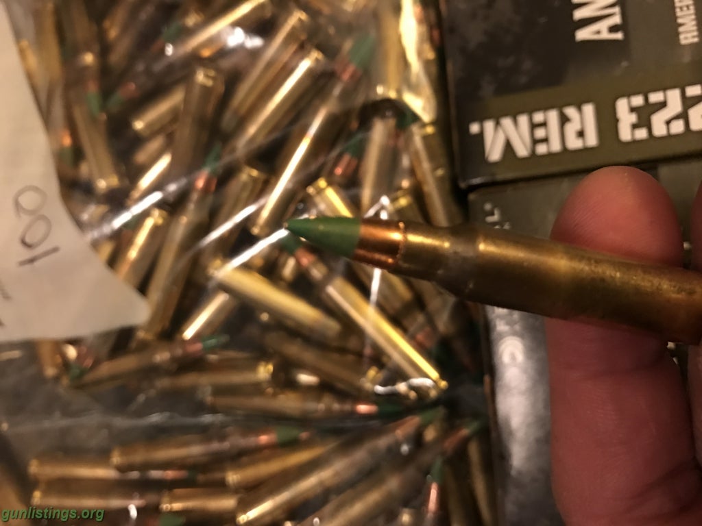 Ammo Green Tip 223 Ammo