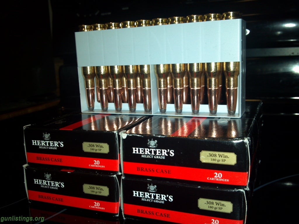 Ammo Herter's.308 Rifle Ammo