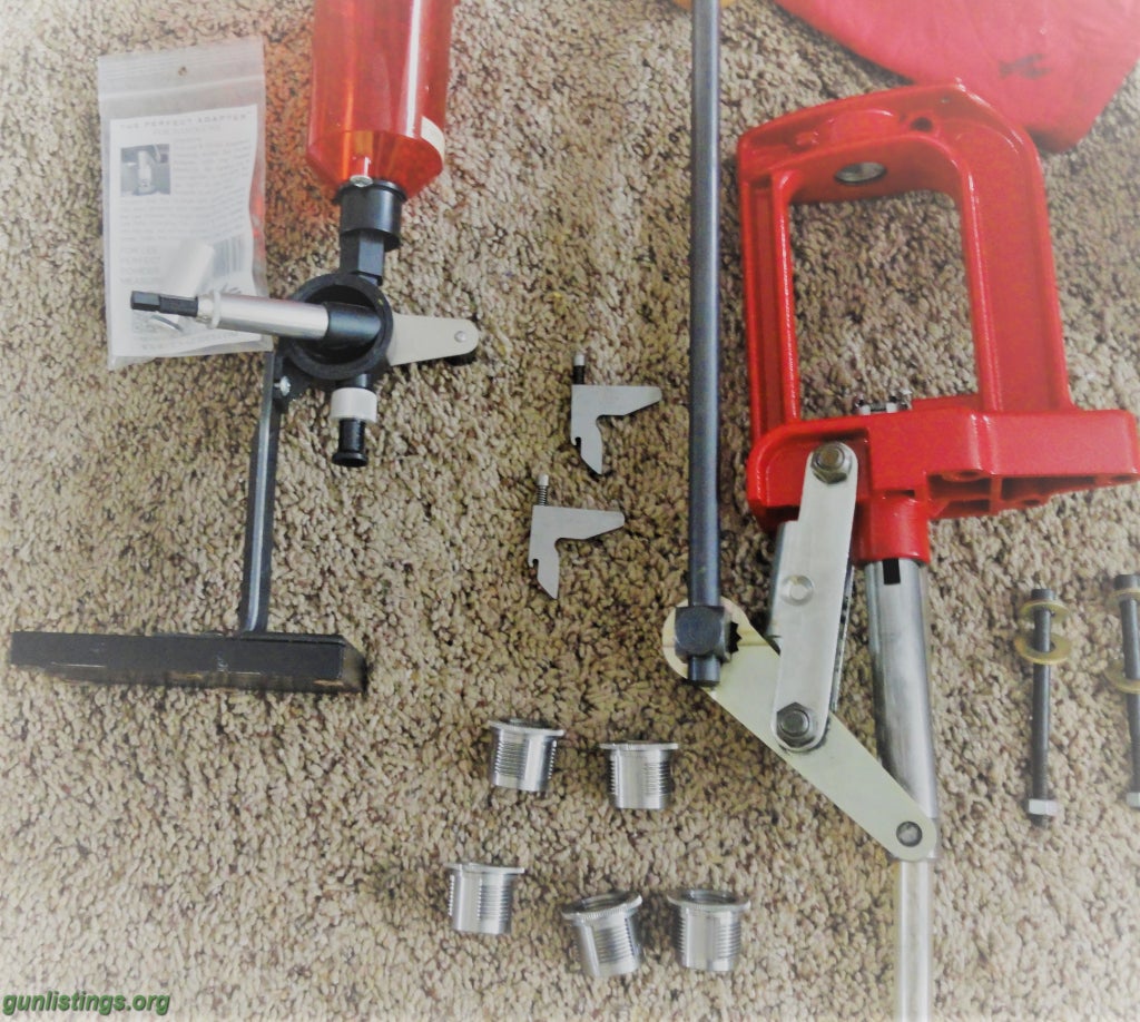 Ammo LEE Breech Lock Challenger Reloading Press With Extras