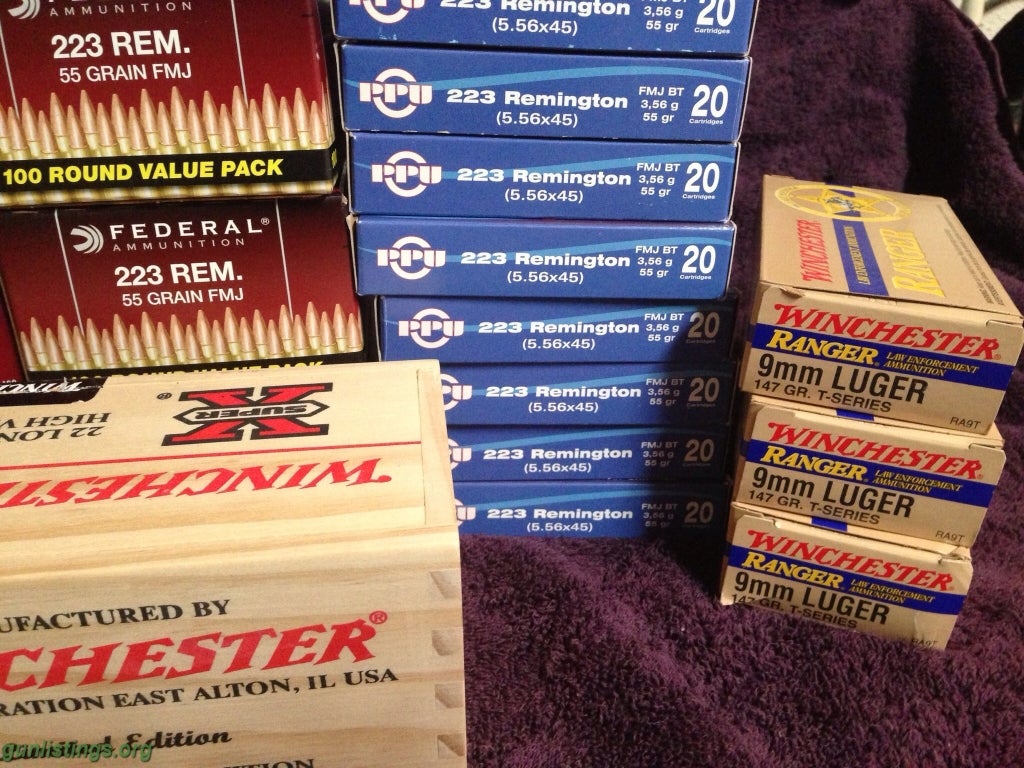 Ammo Multiple Brands Ammo