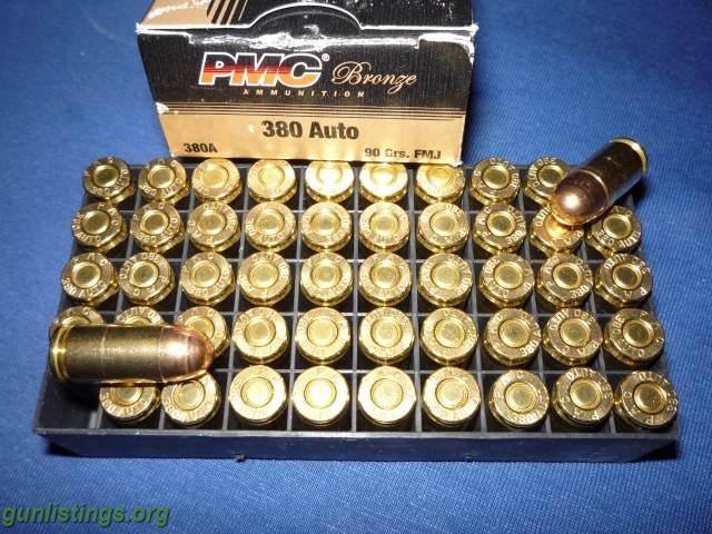 Ammo PMC & UMC .380 Ammo