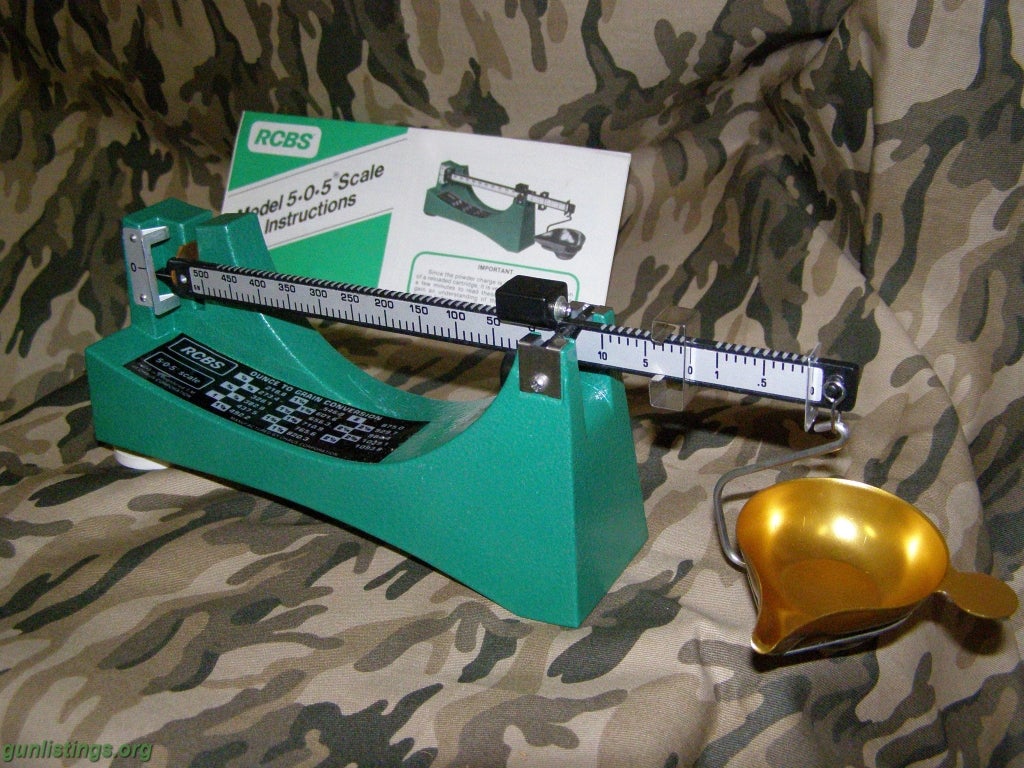 Ammo RCBS 505 Reloading Scale