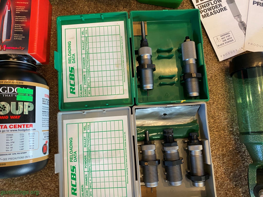 Ammo RCBS Rock Chucker Reloading Setup