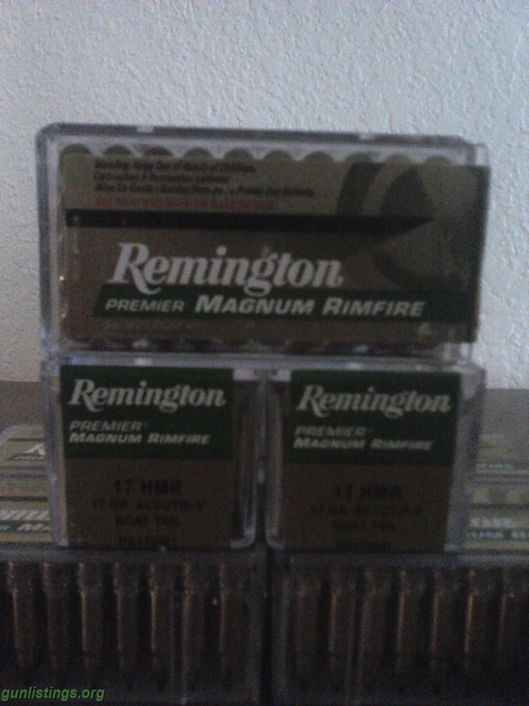 Ammo Remington 17 HMR