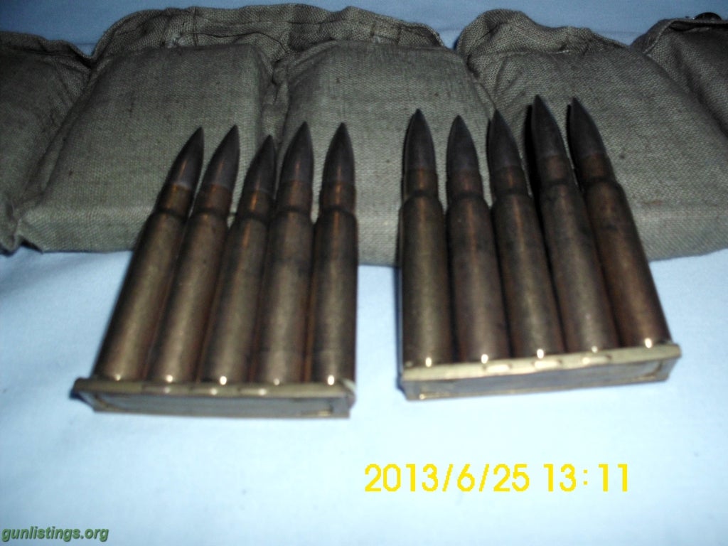 Ammo TURKISH MAUSER 7.92X57 8X57 AMMO 70 ROUNDS