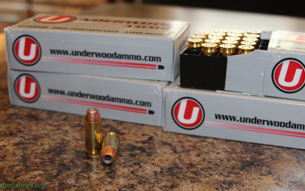 Ammo Underwood .460 Rowland JHP Ammo 170 Rounds