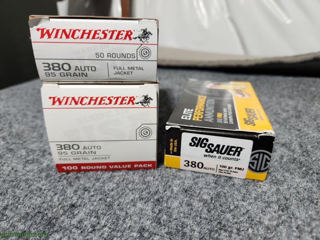 Ammo Various Ammo For Sale 30-30, 380, .223, 22LR