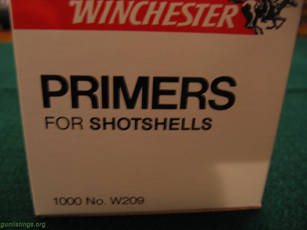 Ammo Winchester 209 Shotgun Primers