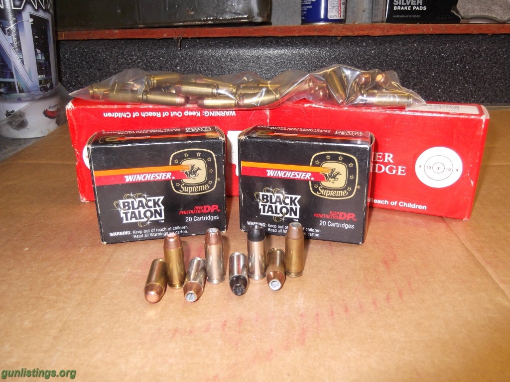 Ammo Winchester BLACK TALON 10 Mm  Ammo And More