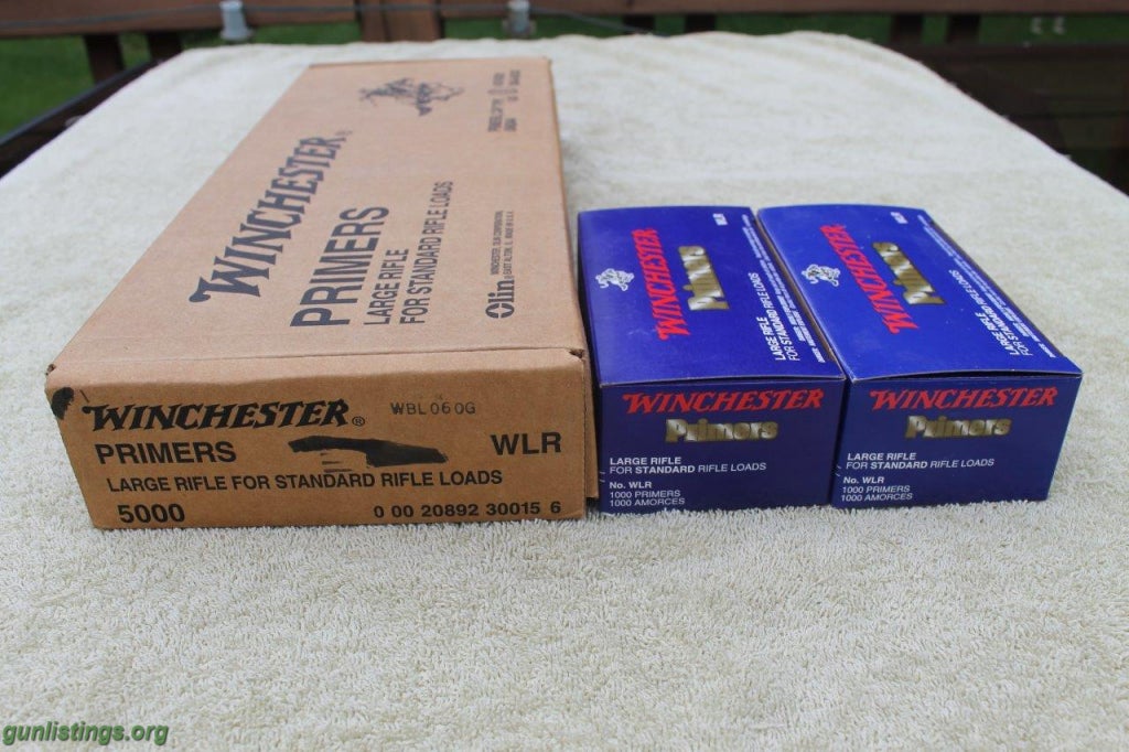 Ammo Winchester Large Rifle Primers