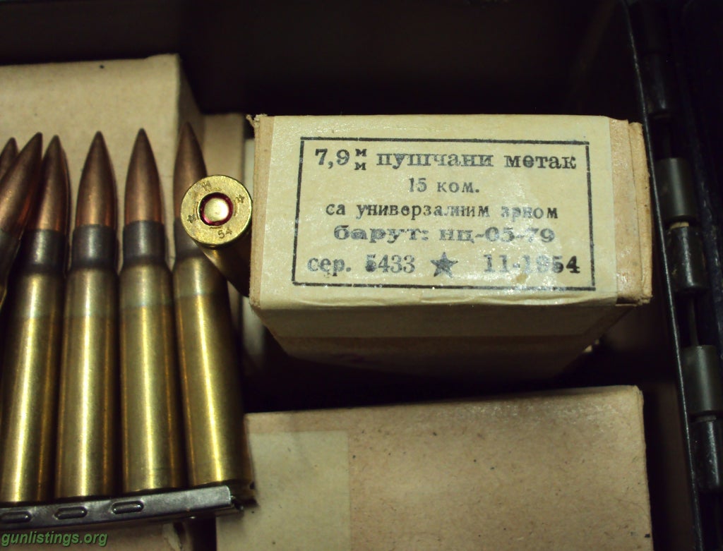 Ammo Yugo 8mm Mauser Ammo