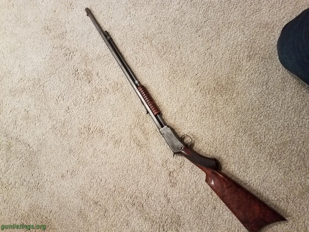 Collectibles 1890s Winchester 22 Pump Action Rifle