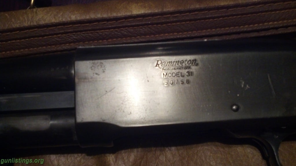 Shotguns Remington Model 31 12ga.