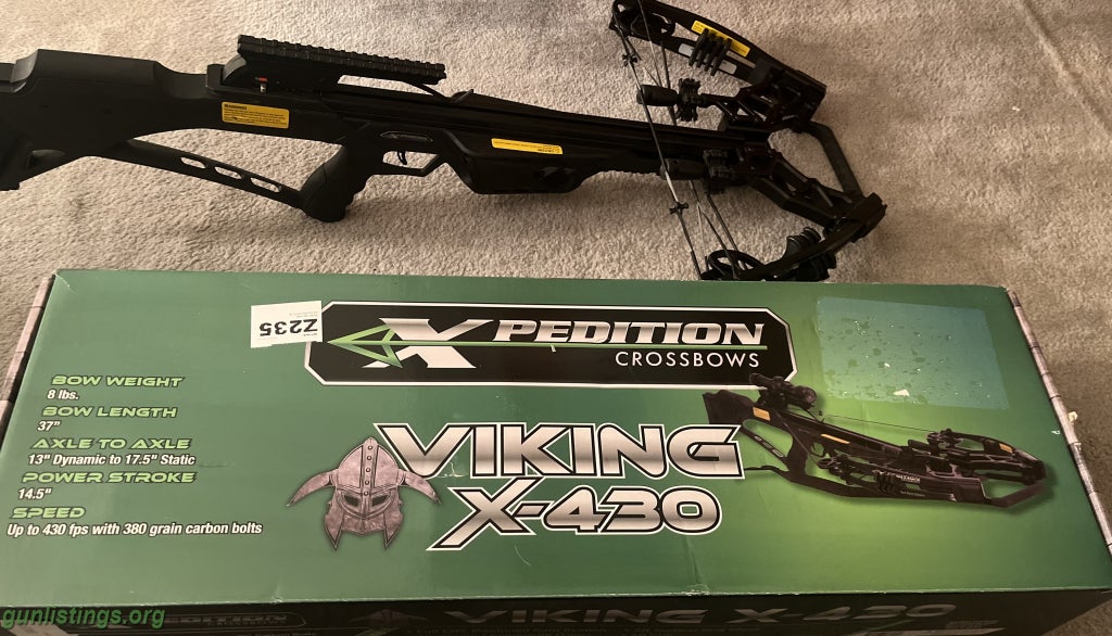 Misc Brand New Xpedition X430 Crossbow