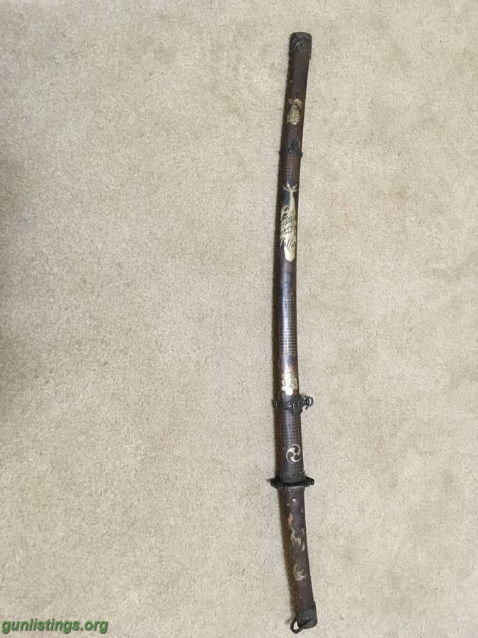 Misc Damascus Steel Katana