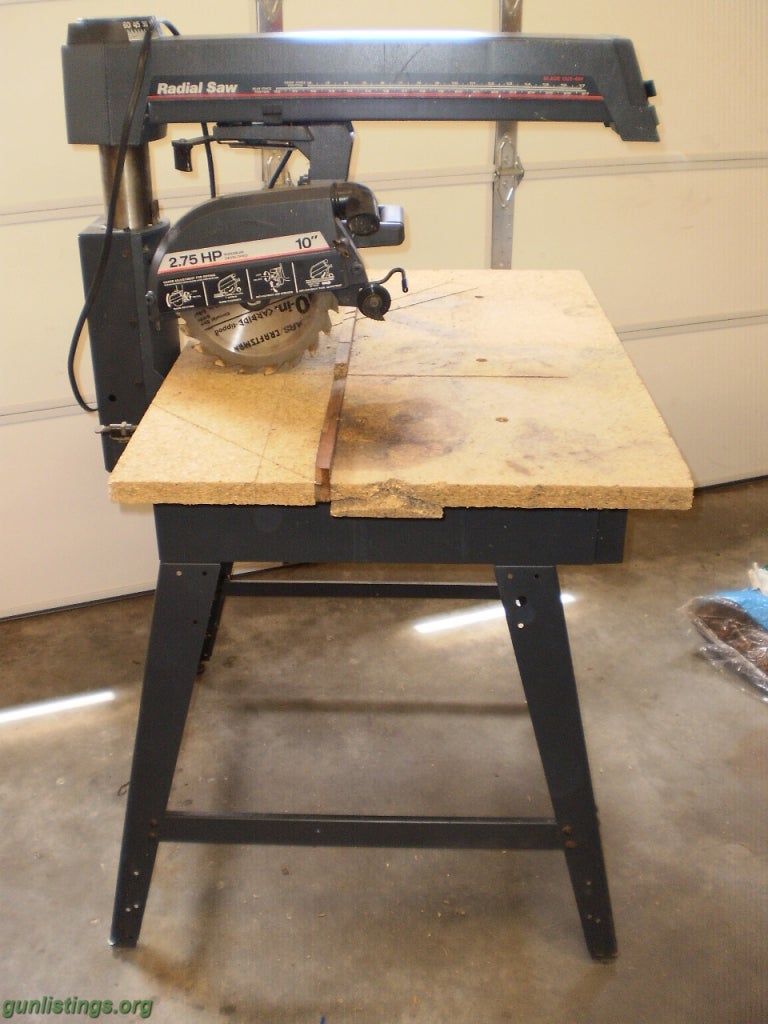 Misc FS/OT SEARS/CRAFTSMAN RADIAL ARM SAW